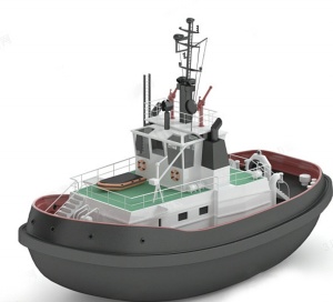 救生船3D模型设计