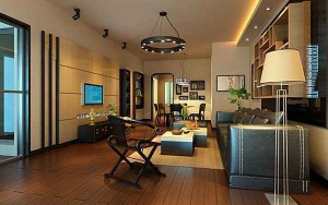 现代家装3D模型效果图