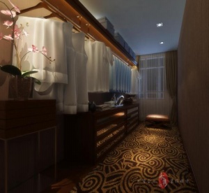 别墅更衣室3D模型