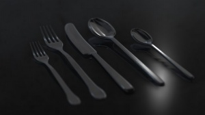 3D餐具模型效果图