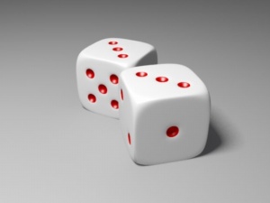 骰子3D模型设计