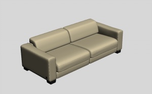 沙发模型效果图设计