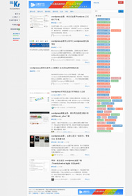 wordpress中文博客36Kr主题