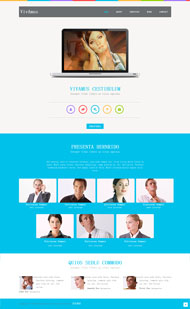 多彩设计公司网站模板