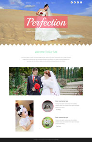 欧美婚礼策划网站模板