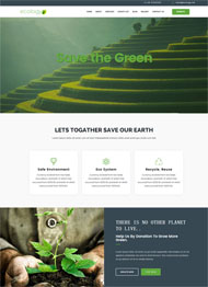 绿色生态农业HTML5模板