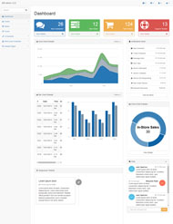 SBAdminv2.0后台系统模板