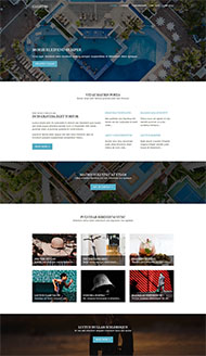 别墅游泳池设计公司网站模板