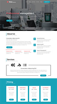 创意设计机构网站模板