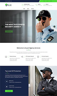 保安安保公司HTML5网站模板