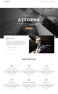 法律服务机构网站模板