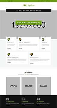园艺公司官网网站模板