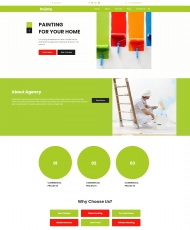 HTML5现代家居装潢公司网站模板