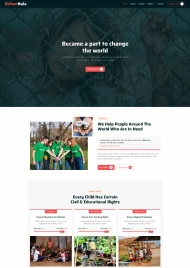 慈善基金会非营利组织响应式HTML模板