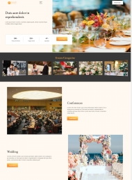 响应式婚礼服务机构宣传网站模板