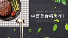 餐饮品牌推广方案项目介绍PPT模板