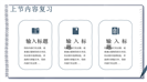 极简手绘线条教育教学课件ppt模板