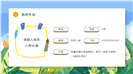 绿色小清新水彩风开学自我介绍通用ppt模板