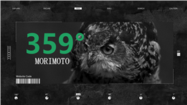 未来视角现代抽象风格自然探索ppt模板