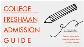 简约活力视觉风格大学新生入学指南ppt模板