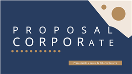 深蓝金色简约商务风项目策划ppt模板