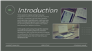 墨绿极简商务金融市场分析ppt模板