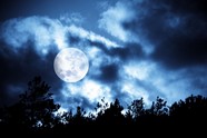 月亮天空素材图片下载