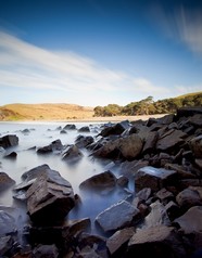 高清海边礁石图片下载