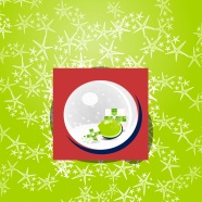 创意绿色底纹图片