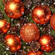圣诞节装饰球高清图片