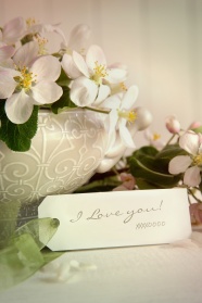 古董花瓶插花书签图片