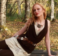 森系欧美范女生图片