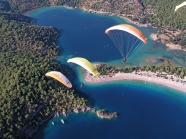 高空极限跳伞图片