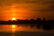 唯美夕阳日落风景图片