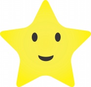 黄色星星笑脸图片
