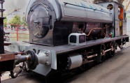 蒸汽火车发动机图片