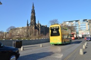 爱丁堡城市公交车图片