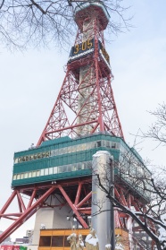 日本札幌电视塔照片