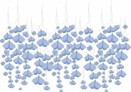 蓝色蝴蝶鲜花背景图片