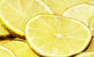 酸柠檬片背景图片