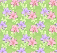 浅色花朵背景图片素材