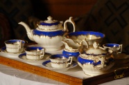 复古陶瓷茶具图片