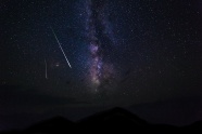 夜晚天空繁星图片