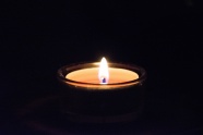 圣诞前夕蜡烛火焰图片