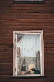 单扇玻璃窗户图片