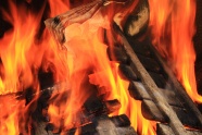 火苗燃烧火焰图片