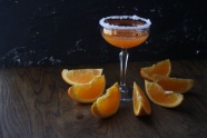 橘橙鸡尾酒图片