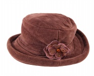 棕色老式帽子图片