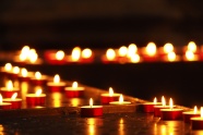 蜡烛烛光火焰图片