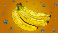 卡通黄色香蕉图片